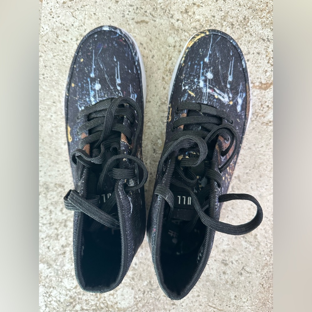 NOBULL Black and Multicolor High-Top Sneakers